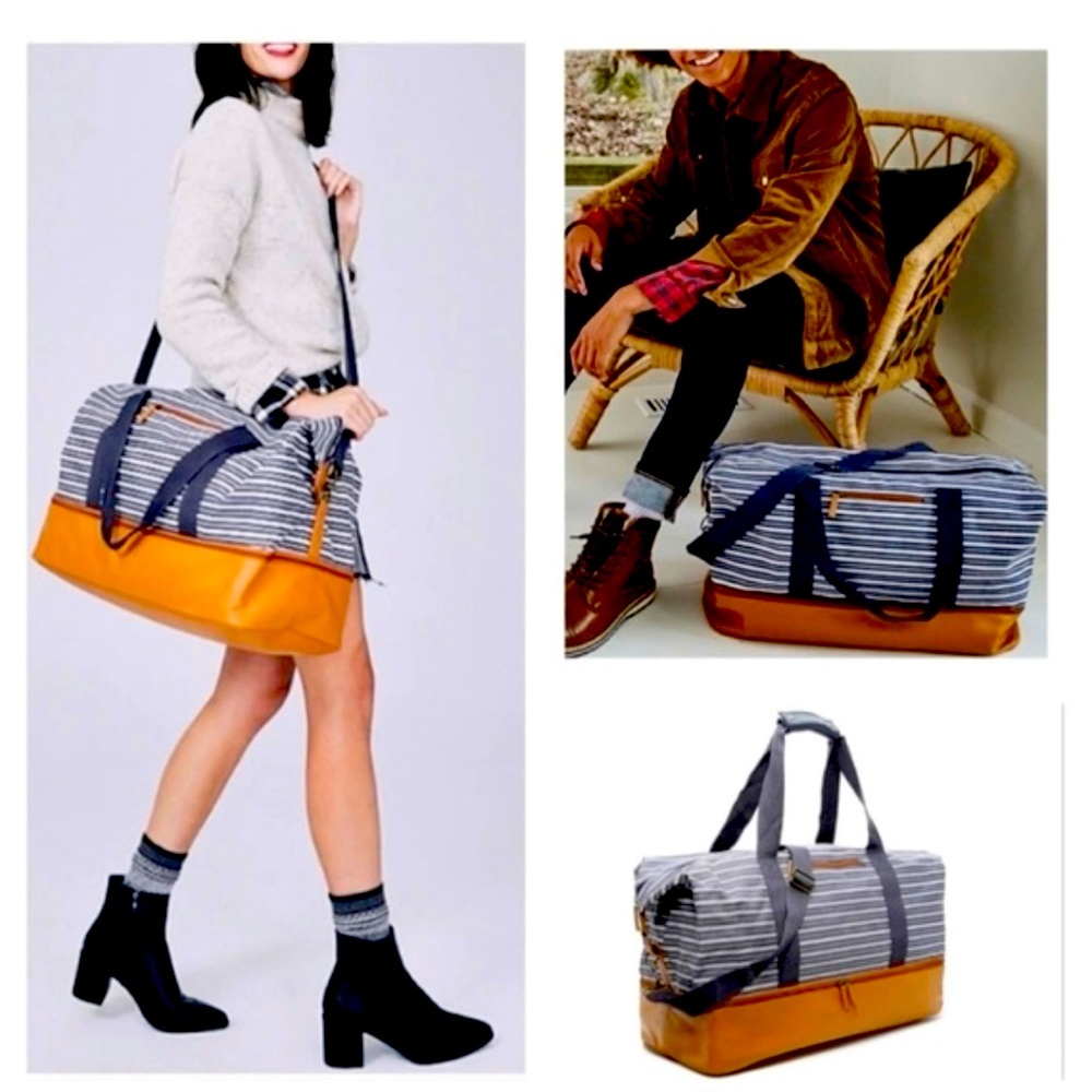 Striped Weekender